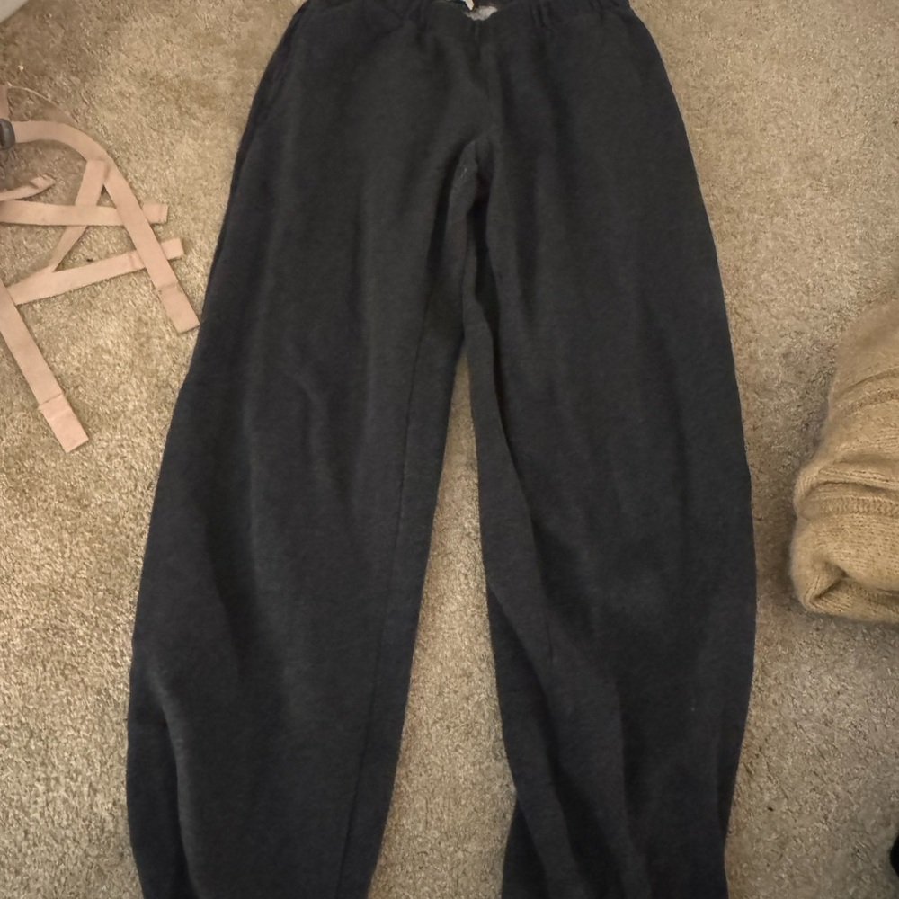 Brandy Melville Charcoal Gray Sweatpants